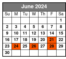 Buckets N Boards June Schedule