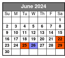 ReVibe Show June Schedule