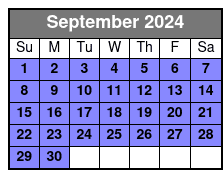 Veterans Memorial Museum September Schedule