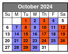 SIX October Schedule
