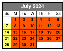 Dinosaur Museum July Schedule