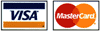 We accept Mastercard & Visa