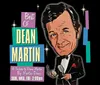 The image is a stylized graphic with the words Dean Martin Music  More alongside a caricature of a man in a tuxedo holding a microphone