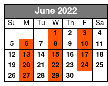 Decades Pierce Arrow June Schedule