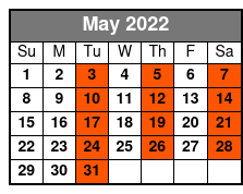 Pierce Arrow Country May Schedule
