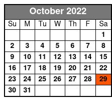 Pierce Arrow Country October Schedule
