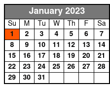 Pierce Arrow Country January Schedule