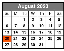 Classic Rock Icons August Schedule