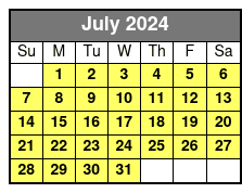 Branson Duck Tours July Schedule