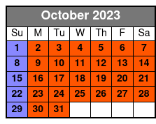 The Sippin Tour October Schedule