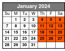 Branson Locals Tour January Schedule