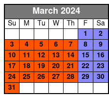 Arcade City at the Branson Landing March Schedule