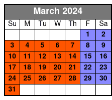 Arcade City 50 Dollar Game Card March Schedule