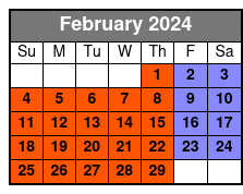 Branson Adventure Pass February Schedule
