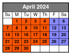 Branson Adventure Pass April Schedule