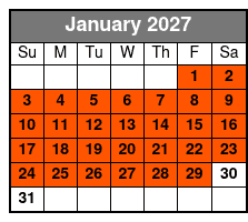 Ripley's Believe It Or Not! January Schedule