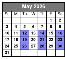 Shepherd of the Hills Outdoor Drama Show Only May Schedule