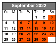 Showboat Branson Belle Lunch Cruise September Schedule