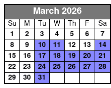 Showboat Branson Belle Lunch Cruise March Schedule