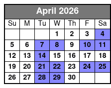 Showboat Branson Belle Lunch Cruise April Schedule