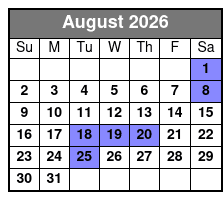 Showboat Branson Belle Lunch Cruise August Schedule