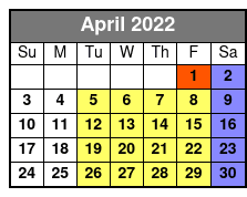 Showboat Branson Belle Dinner Cruise April Schedule
