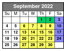 Showboat Branson Belle Dinner Cruise September Schedule