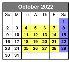 Showboat Branson Belle Dinner Cruise October Schedule