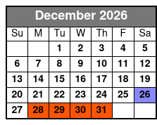 Captain's Club Showboat Branson Belle Dinner Cruise December Schedule