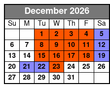 Showboat Branson Belle Christmas Show Dinner Cruise Tier One Seating December Schedule