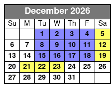 Silver Dollar City Showboat Christmas Show Captain's Club Seating (Formerly Showboat Branson Belle) December Schedule