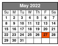 The Shoji Tabuchi Show May Schedule