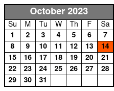 Smoke On The Mountain October Schedule