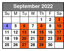 Haygoods September Schedule