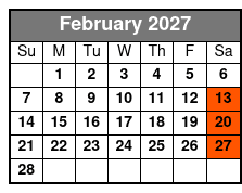 Haygoods February Schedule