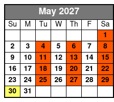 Haygoods May Schedule