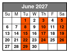 Haygoods June Schedule