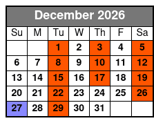 Haygoods Christmas Show December Schedule