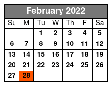 Veterans Memorial Museum February Schedule