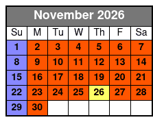 Veterans Memorial Museum November Schedule