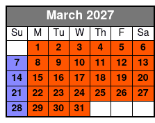 Veterans Memorial Museum March Schedule