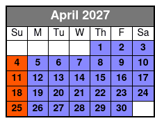Veterans Memorial Museum April Schedule