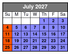 Veterans Memorial Museum July Schedule