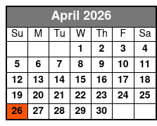 Southern Gospel Sundays with The Frosts April Schedule