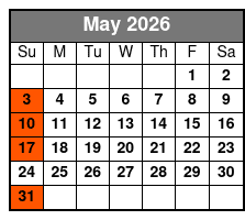 Southern Gospel Sundays with The Frosts May Schedule