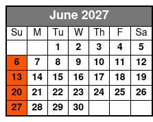 Southern Gospel Sundays with The Frosts June Schedule
