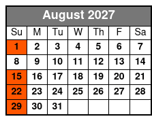 Southern Gospel Sundays with The Frosts August Schedule
