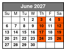 Aaron Wayne - Sweet Dreams Comedy Hypnosis Show June Schedule