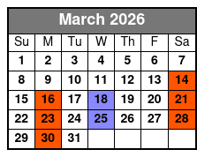 Michael Jackson The Illusion: Re-living The King of Pop! March Schedule