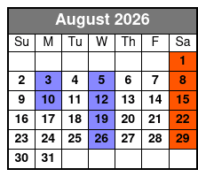 Michael Jackson The Illusion: Re-living The King of Pop! August Schedule